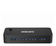 Silver Monkey Switch Box HUB 4 x USB 3.1 + USB-C (DC) (na 2 komputery) - 1270413 - zdjęcie 3